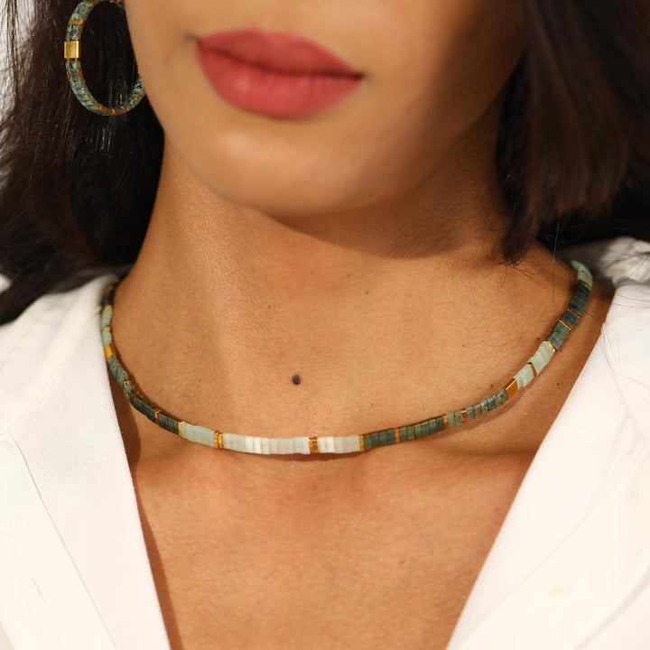 Luna - Beaded Necklace