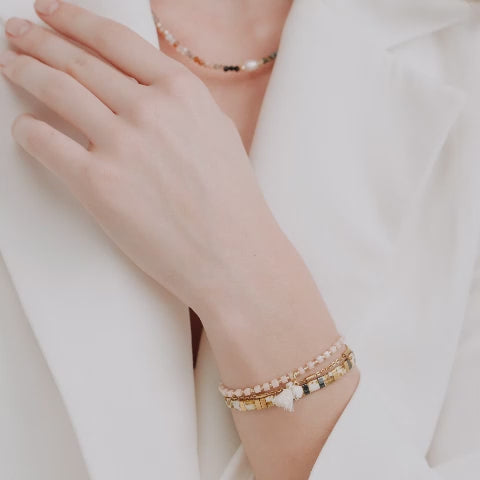 Abby Set - Beaded bracelets
