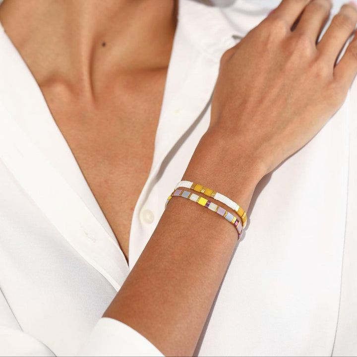 Soleil Set - Beaded Bracelets