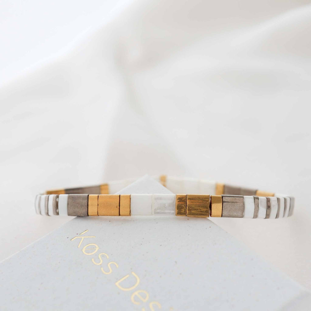 bracelet perle plate japonaise