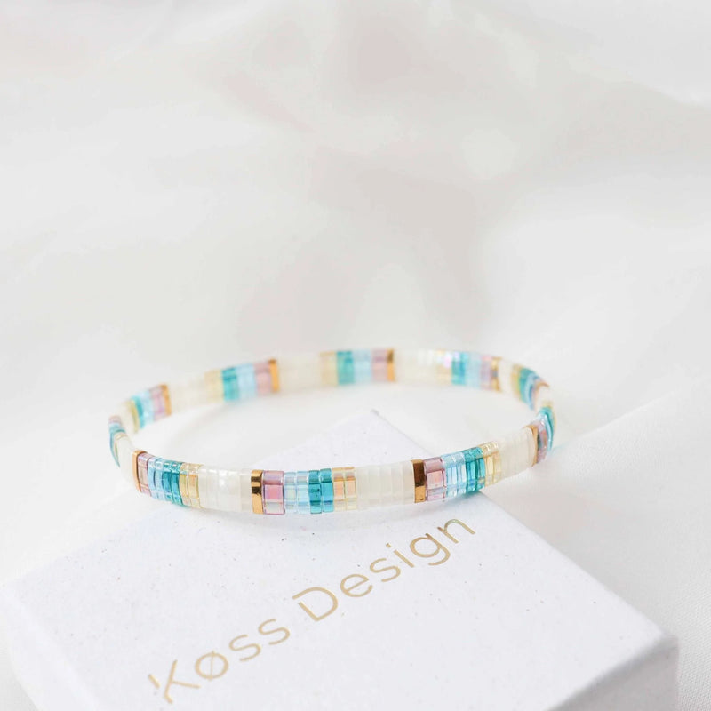 Parure Poly - Bracelets de perles